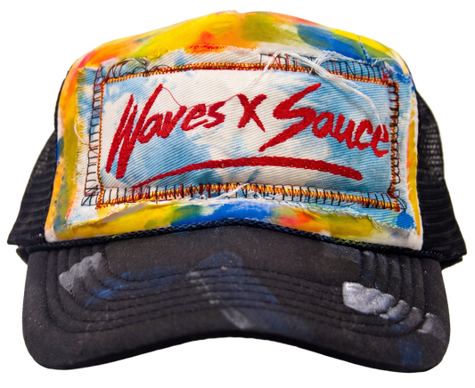 CRAYON STICHED TRUCKER