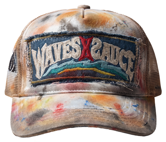 BEACH BUM STICHED TRUCKER